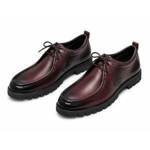 Heritage Lug-Sole Moc Toe Oxford Shoe – Burnished Burgundy