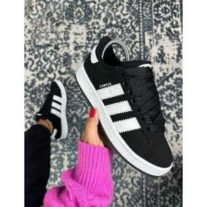 Unisex Campus Black & White Classic Sneakers