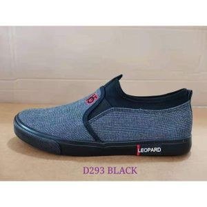 Leopard Men's Quality Casual Shoes - Black & Gray
