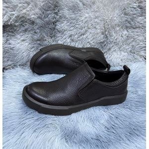 Men’s Slip-On Casual Shoes Lightweight Loafers – Black