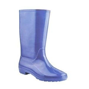 Tall Garden-Style Boots – Blue