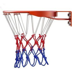 Basketball Hoop Net Ring Wall Mounted Outdoor Hanging Basket -Multicolor