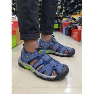 Name Description: Men’s Blue Outdoor Closed-Toe Sport Sandals