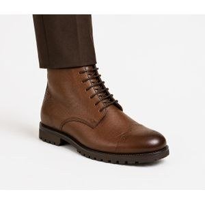 Astral **Men’s Classic Oxford-Style Brown Boots**