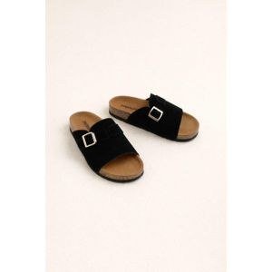Unisex Open Toe Clog sandles -Black