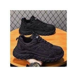 Fashion Men's Sneakers Fashion Casual Shoes Running Shoes Basketball Shoes-Black