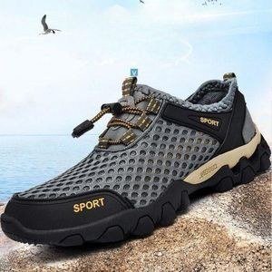 Men's Grey PU Sneakers Casual Non-Slip Shoes