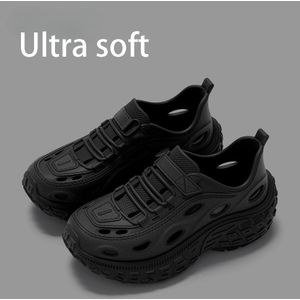 Men's Outdoor Thick-Soled Sandals/Beach Shoes/Clogs/Crocs - Black