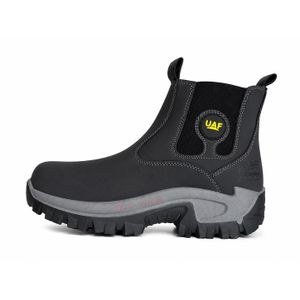 Men’s Rugged Ankle Boot – Black