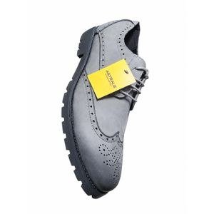 Astral Men's Classic Brogue Derby Shoes-grey
