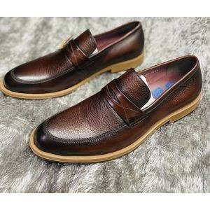 Men's Penny Loafers – Brown