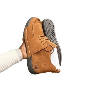 Cat MODERN LACE UP BROWN BOOT