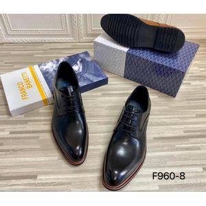 Men's Classic Derby Dress Shoes – Black