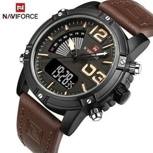 Accessories Dual Time Wrist Watch - Brown