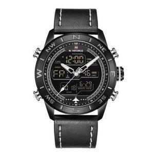 Naviforce Men's Dual Display Watch - Black