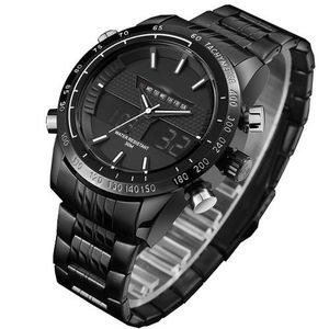 Naviforce Digital, Analog Wrist Watch - Black