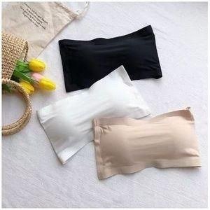 MIDNIGHT'S BOMB Strapless Strapless Bra With No Trace(Skin）-Cream