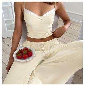 Pale Camisole and Trouser Lounge Arrangement